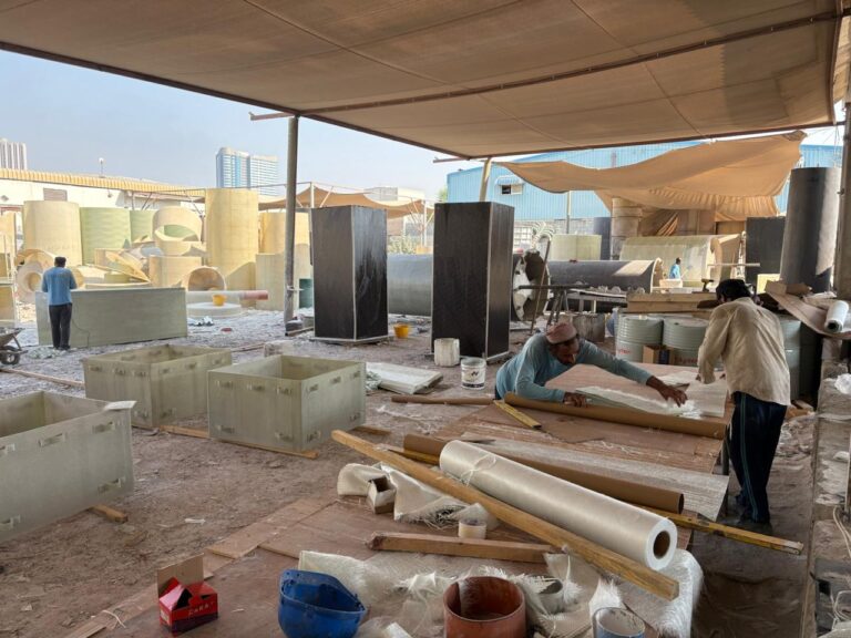 Moulding bay, Ajman factory