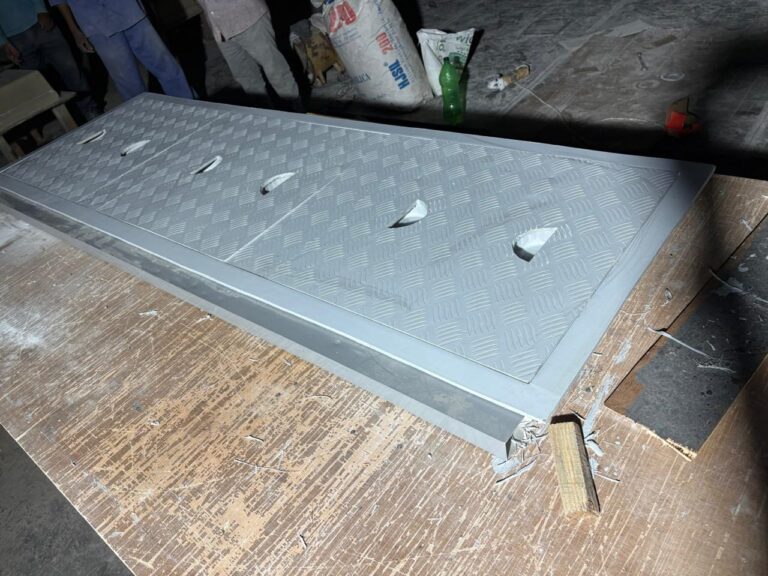 FRP chequer plate access cover