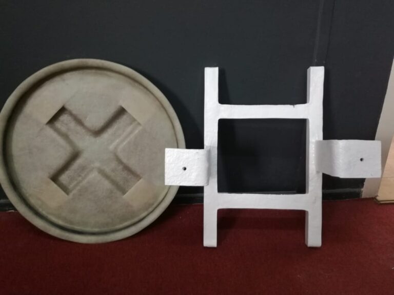 GRP manhole cover and frame