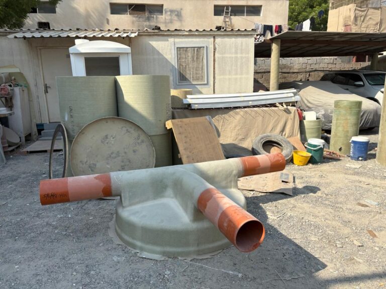 Multiple laminated pipe connections