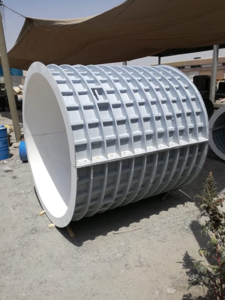GRP culvert ready for despatch