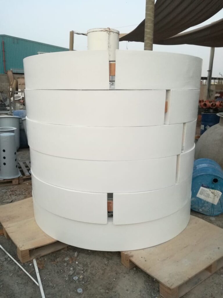 Sectional GRP water tank